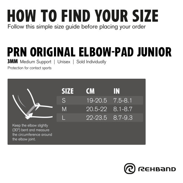 PRN Original Elbow Pad Junior 3mm